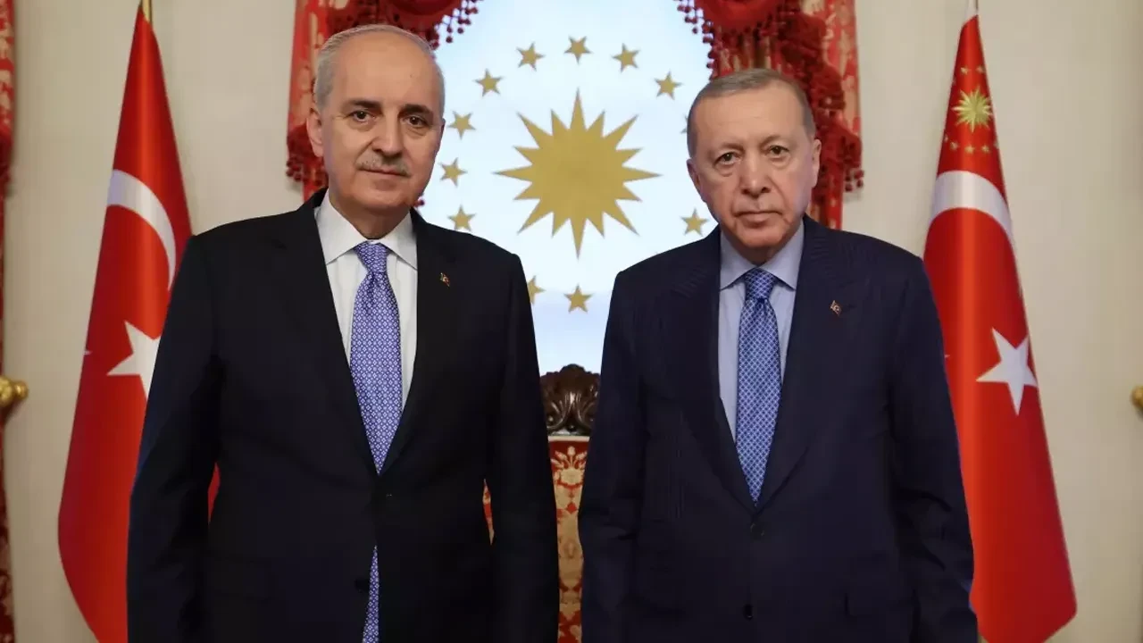 Cumhurbaşkanı Erdoğan TBMM Başkanı Kurtulmuş'u kabul etti