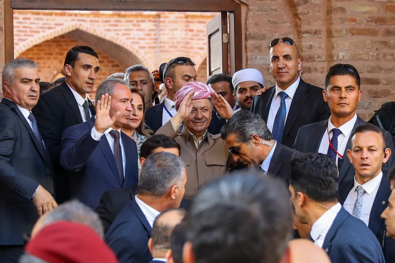 Mesut Barzani Şırnak'ta! Şerafettin Elçi için 'Bu şahsın yeri cennettir' dedi