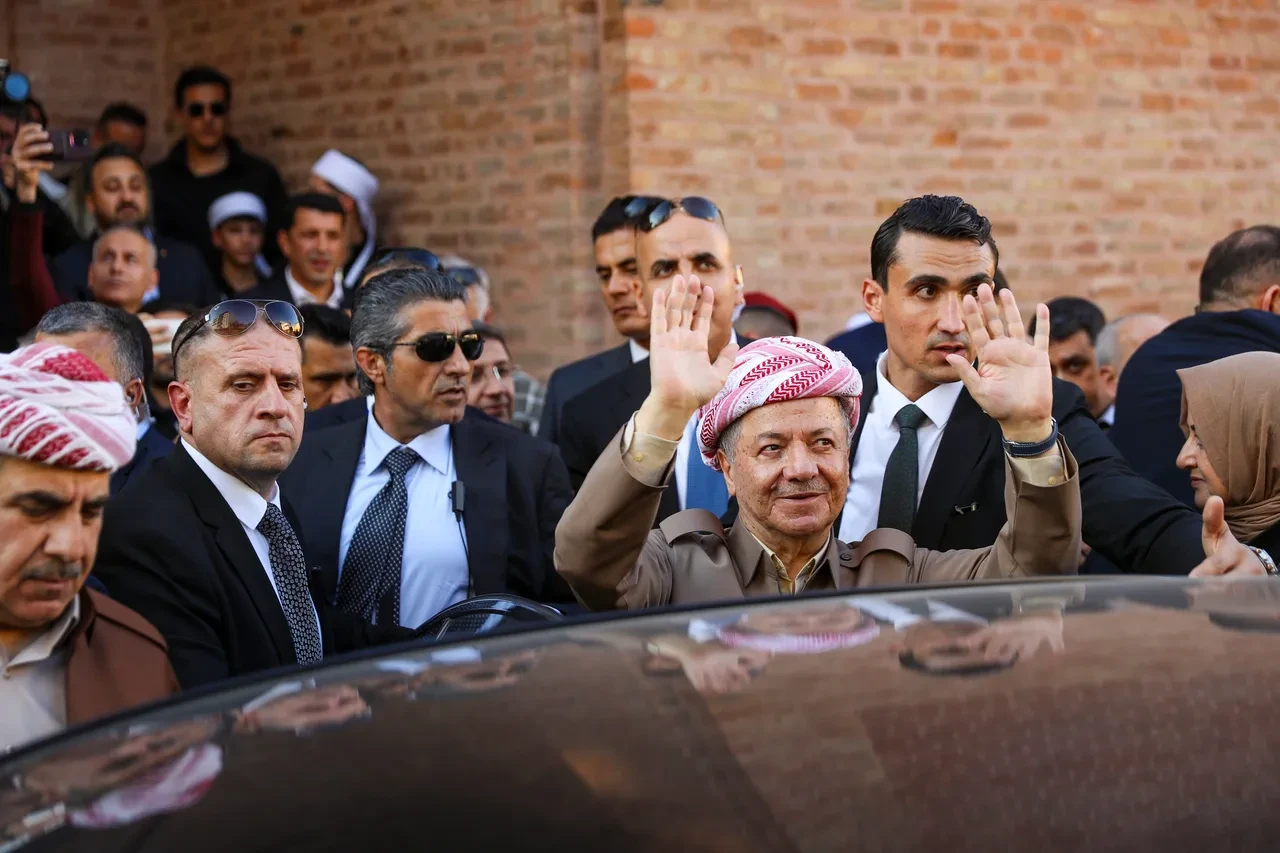 Mesut Barzani Şırnak'ta! Şerafettin Elçi için 'Bu şahsın yeri cennettir' dedi