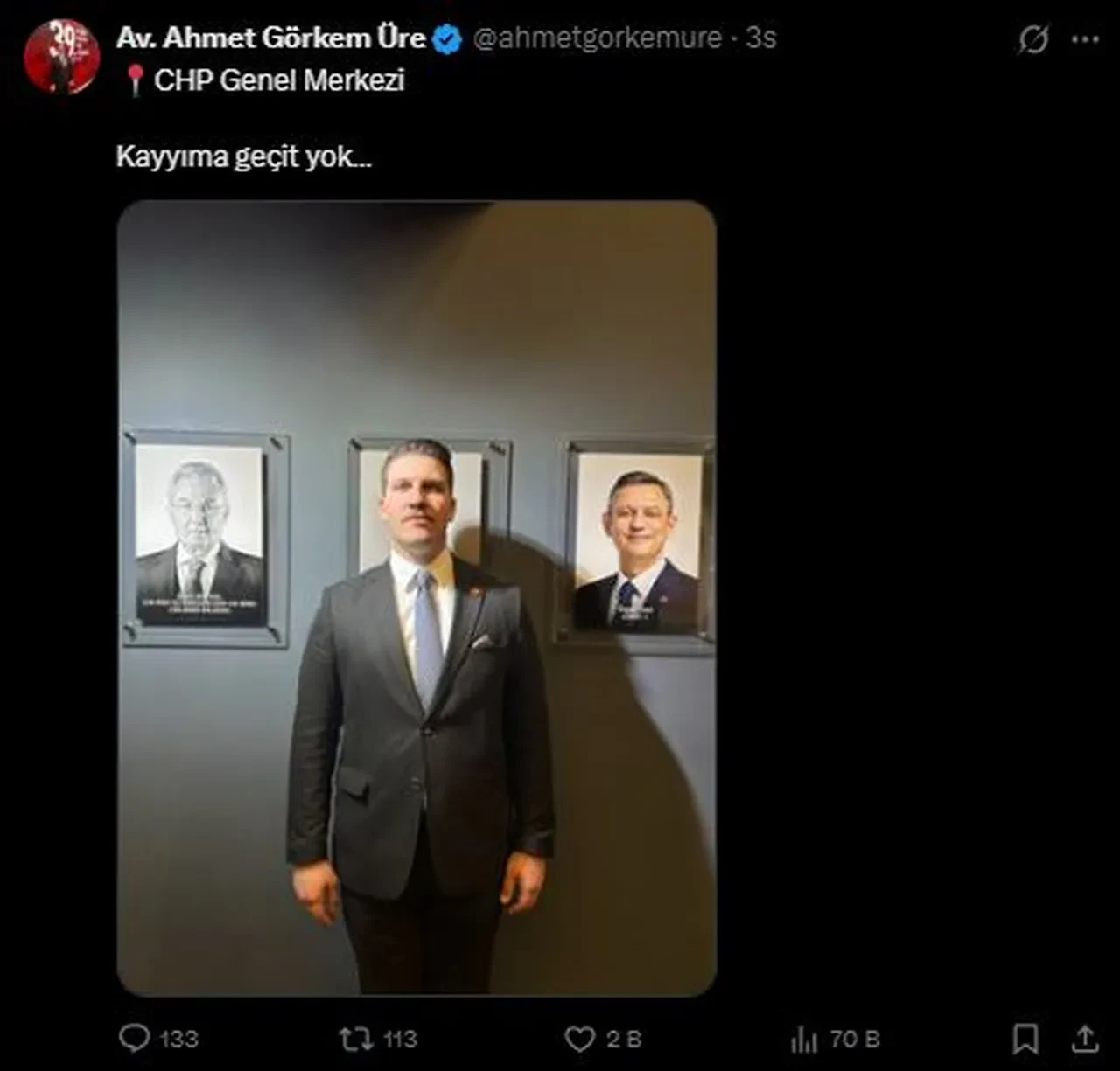 Özgür Özel tekrar seçilince Genel Merkez içinden tartışılacak Kılıçdaroğlu paylaşımı! Gürsel Tekin hemen işleme aldı