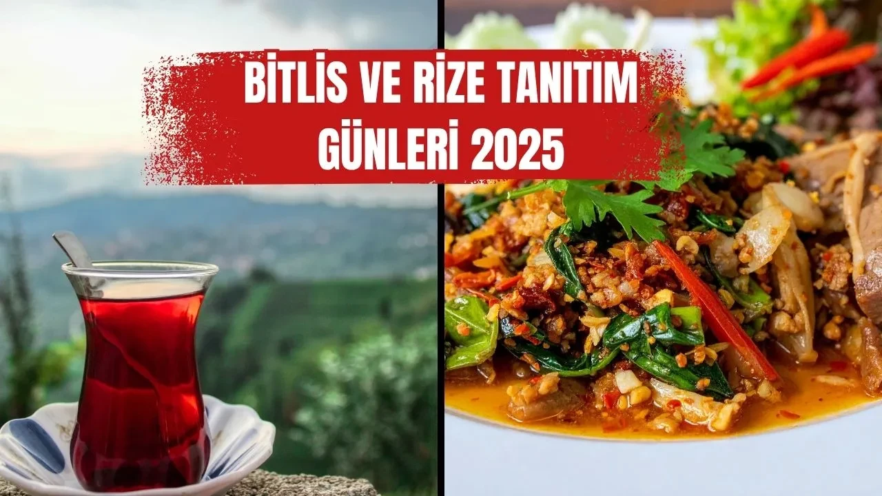 Bitlis, Rize tanıtım günleri ne zaman başlıyor, nerede? Atatürk Havalimanı Millet Bahçesi etkinliklerinin programı