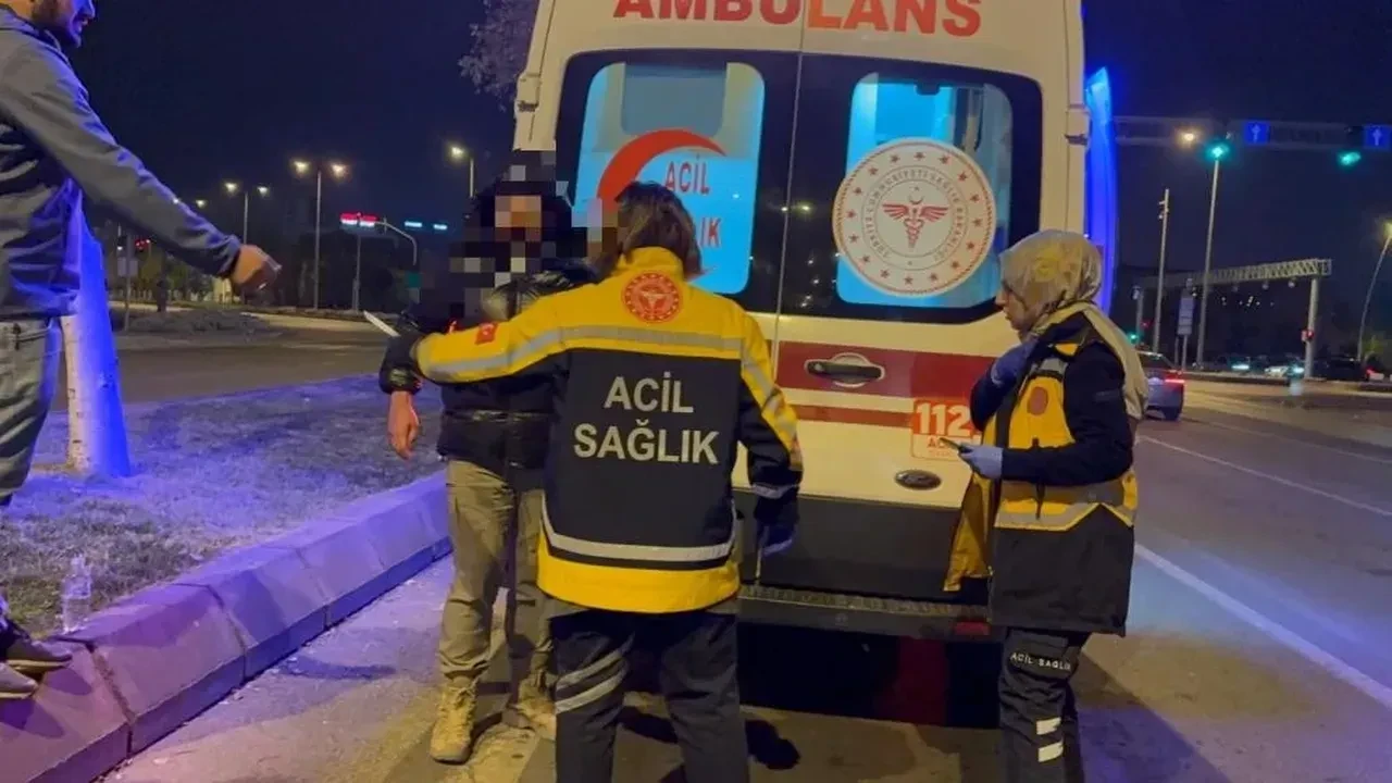 Kayseri'de şaka gibi olay: İntihara kalkışan şahıs refüjde uyurken bulundu