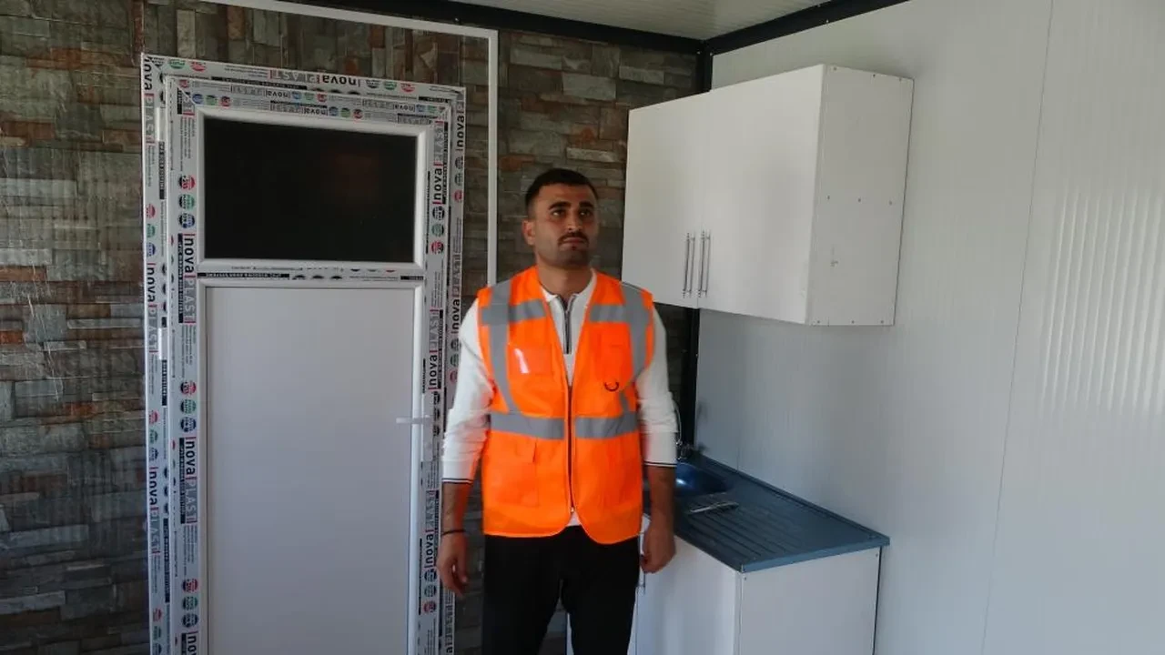 Kendi konteynerini üretti talep gelince kolları sıvadı! Taleplere yetişemiyor