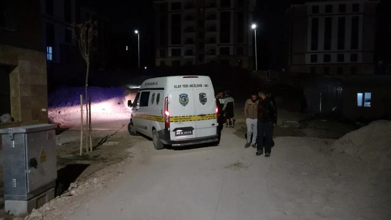 Malatya'da şantiyede genç işçi karın bölgesinden vurulmuş halde bulundu