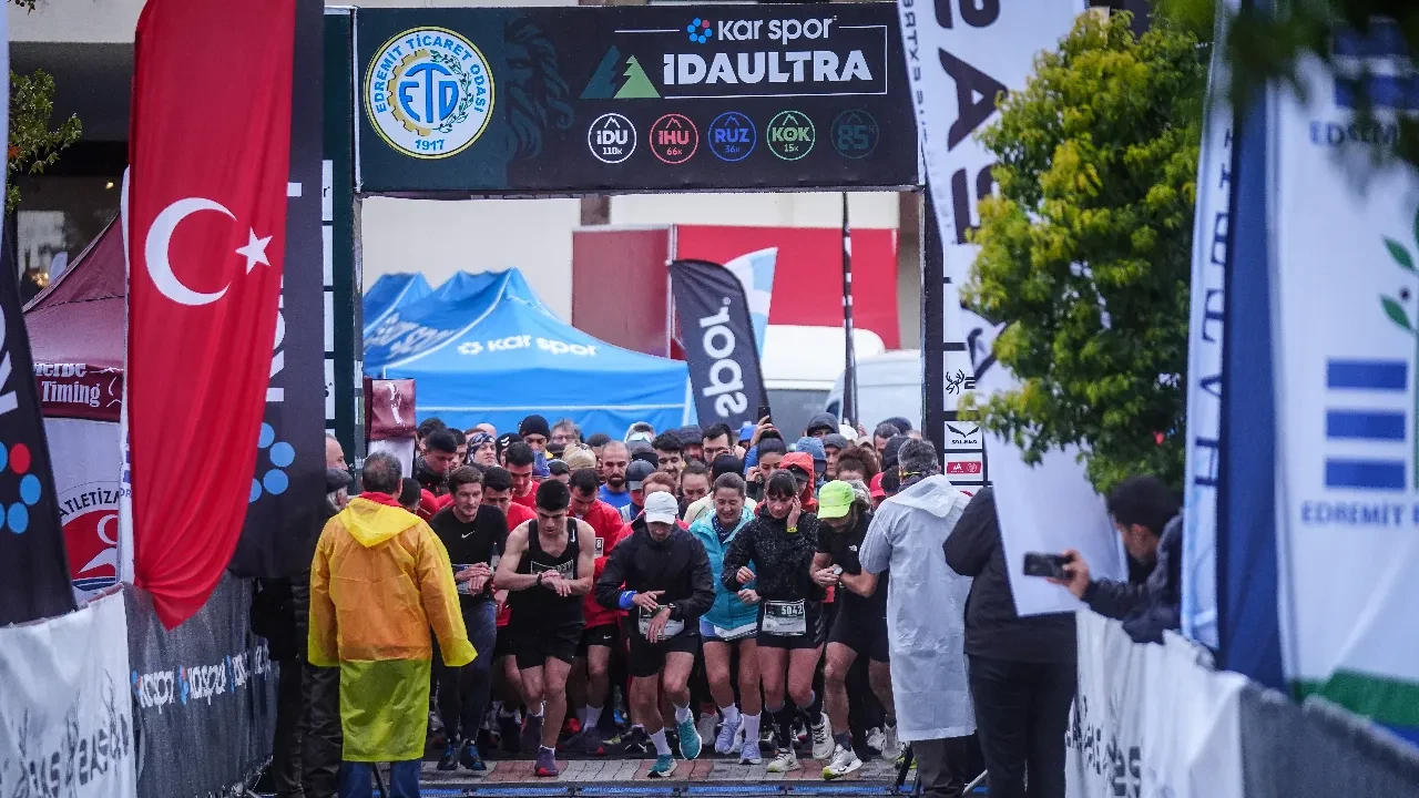 "9. Kar Spor İda Ultra" koşusu sona erdi