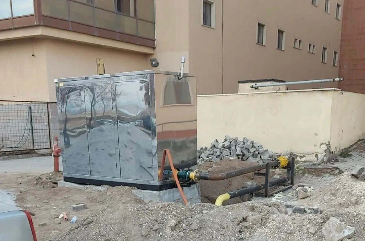 Patnos Devlet Hastanesi artık doğal gazla ısınacak