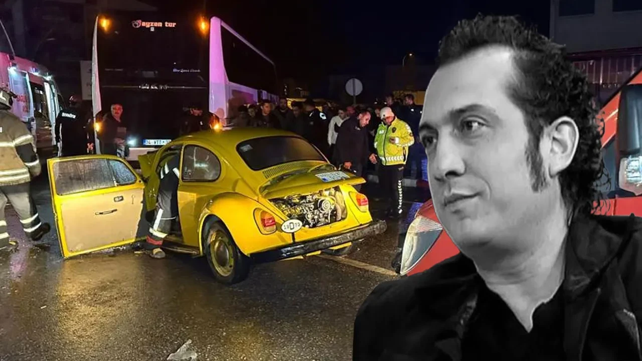 Şarkıcı Kıraç'a şok! Ekibini taşıyan otobüs kazaya karıştı