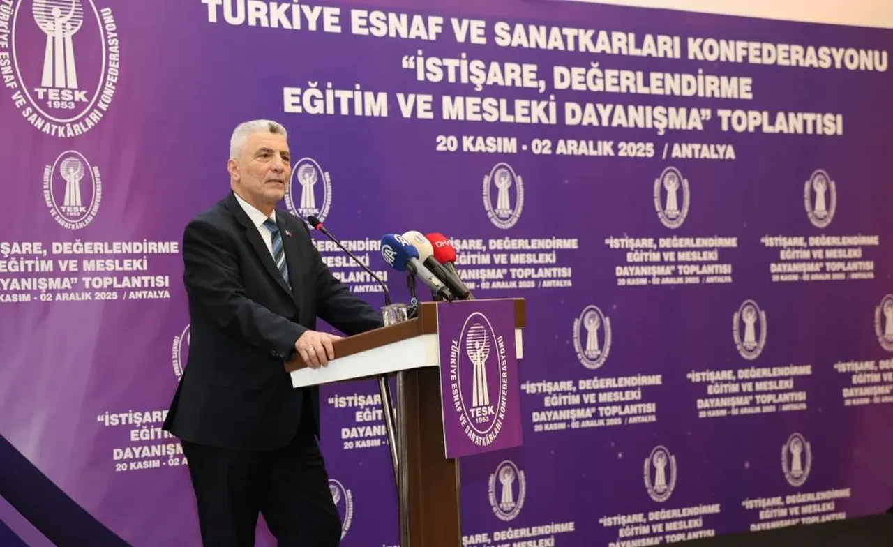 TESK Başkanı Palandöken: 'Az kazanandan az, çok kazanandan çok vergi alınmalı'