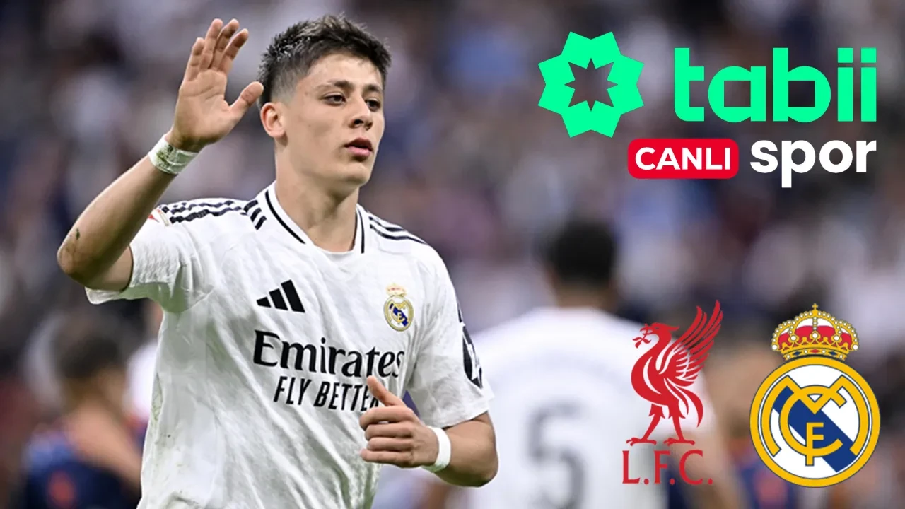 Tabii Spor CANLI Liverpool Real Madrid maçı başlıyor! HD kalitede izlenebilecek