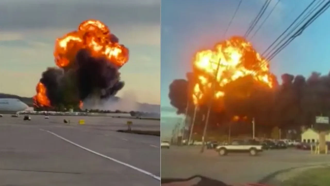 ABD'de uçak kazası! Alev topuna döndü: Ölü ve yaralılar var