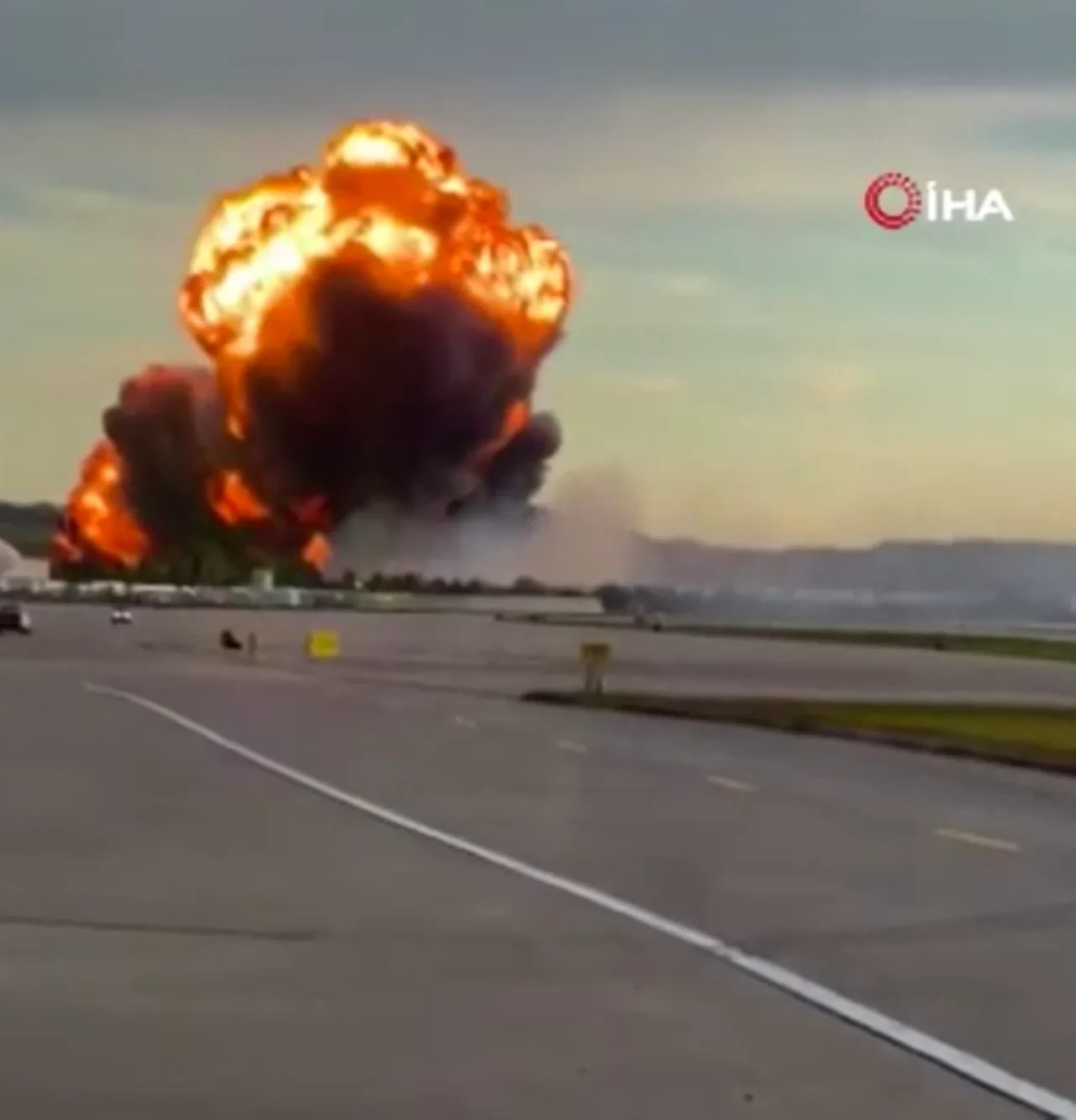 ABD'de uçak kazası! Alev topuna döndü: Ölü ve yaralılar var