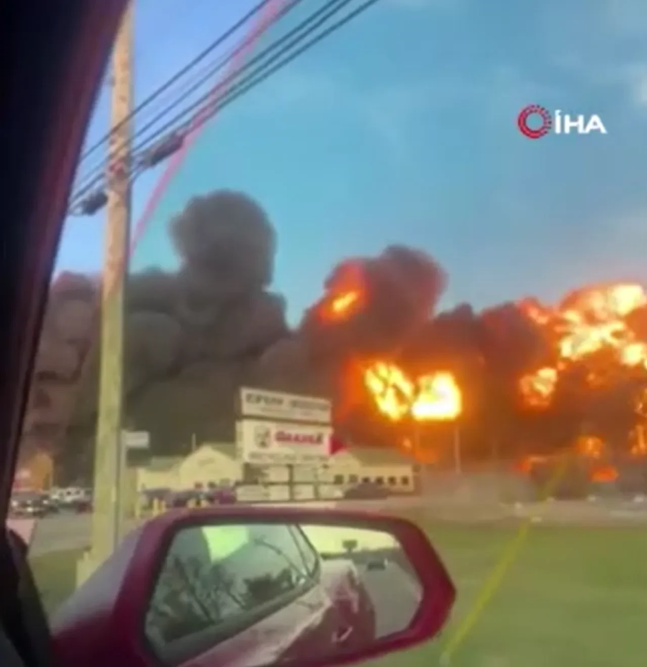 ABD'de uçak kazası! Alev topuna döndü: Ölü ve yaralılar var