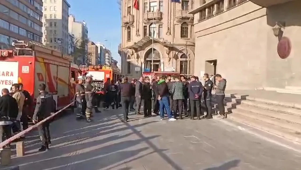 Ankara'da korkutan patlama! Bölgeye çok sayıda ekip sevk edildi 