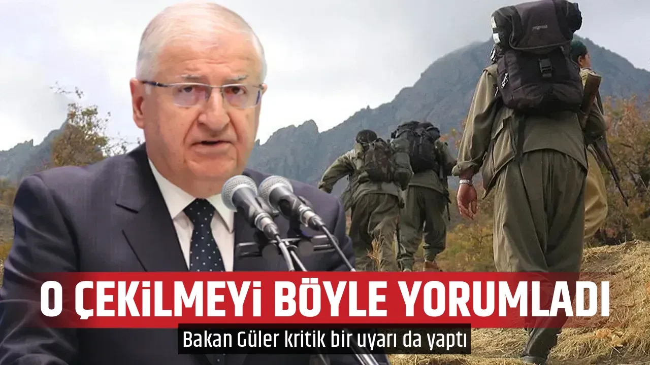 O ÇEKİLMEYİ BÖYLE YORUMLADI
