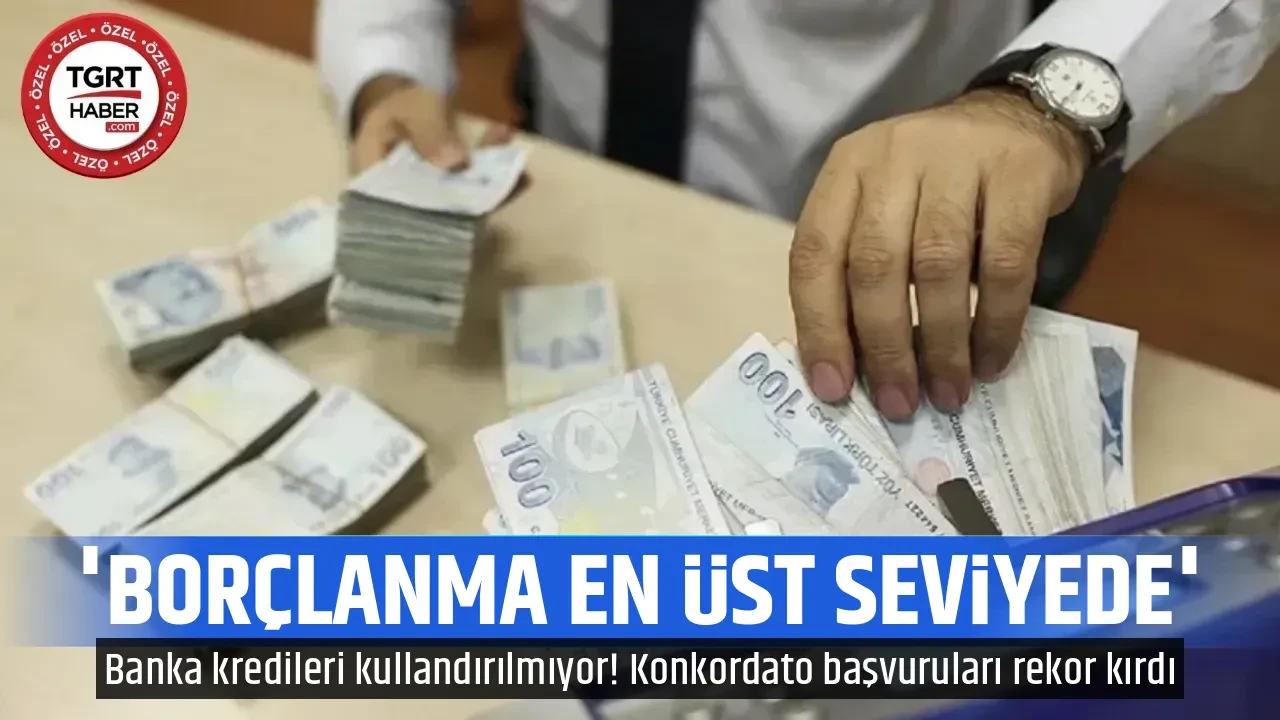 Banka kredileri kullandırılmıyor! Konkordato başvuruları rekor kırdı