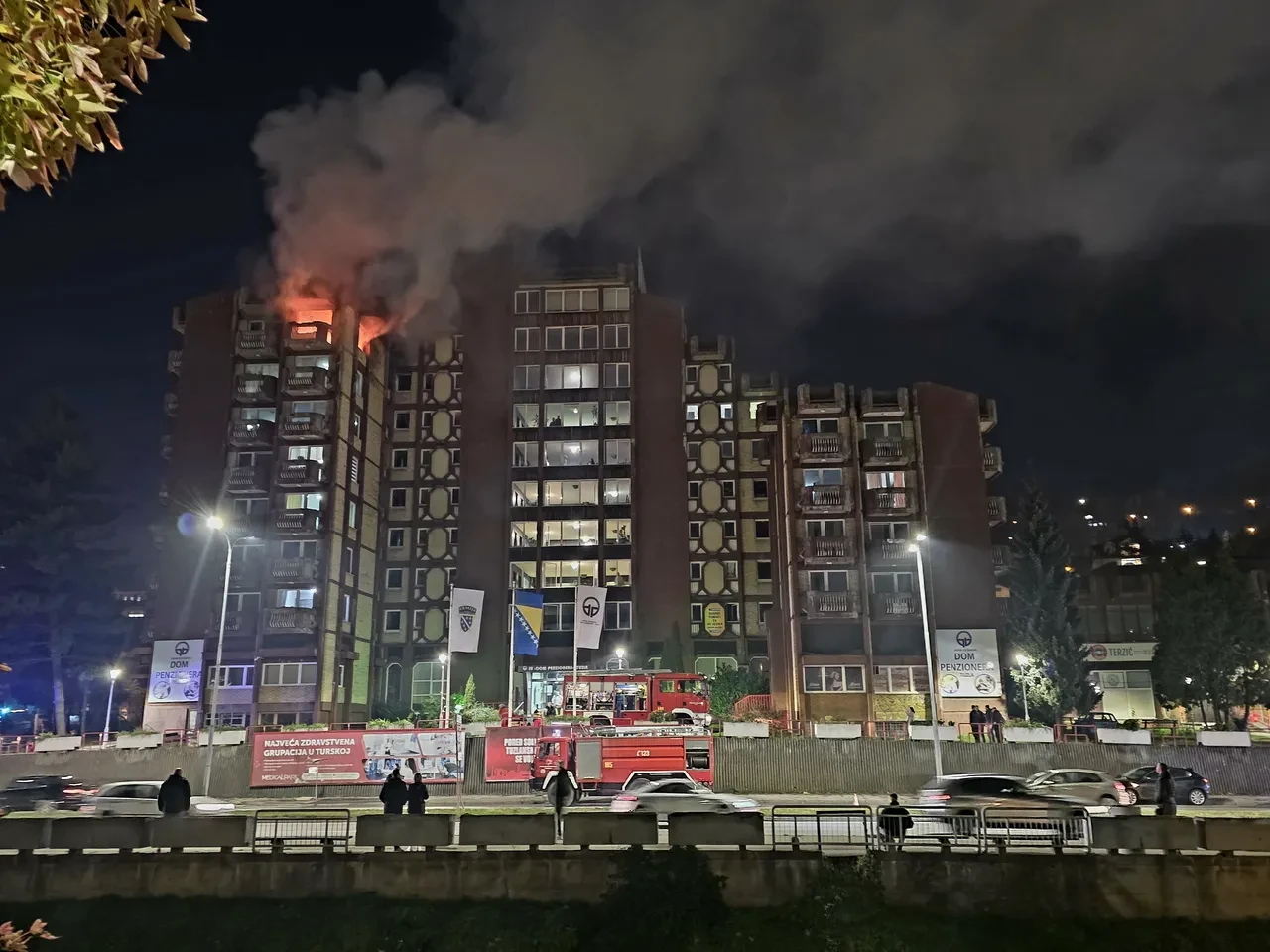 Bosna Hersek'te huzurevinde yangın faciası: Çok sayıda ölü ve yaralı var