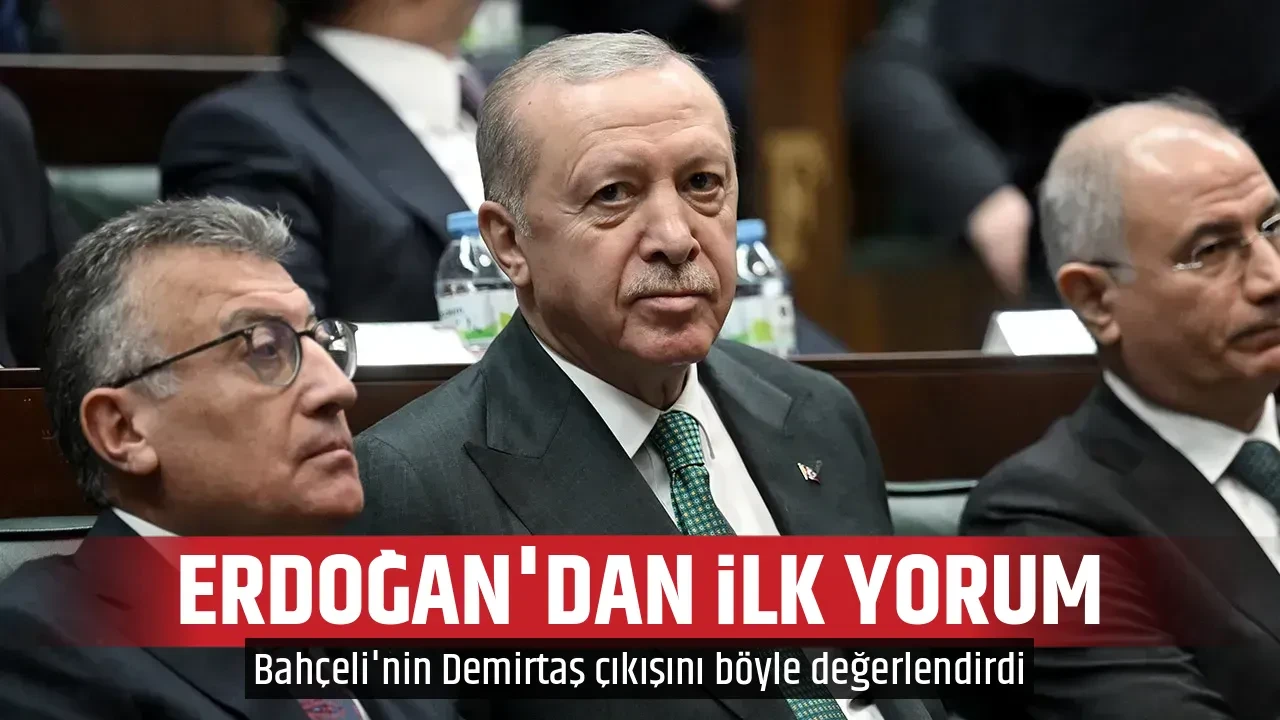 ERDOĞAN'DAN İLK YORUM