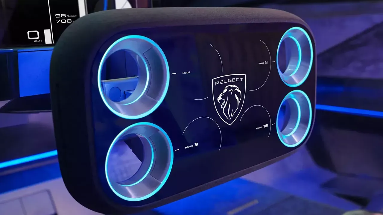 Geleceğin Peugeot 208'i böyle olacak: Polygon tasarımını temel alıyor