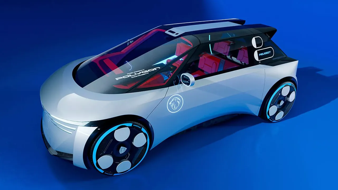 Geleceğin Peugeot 208'i böyle olacak: Polygon tasarımını temel alıyor