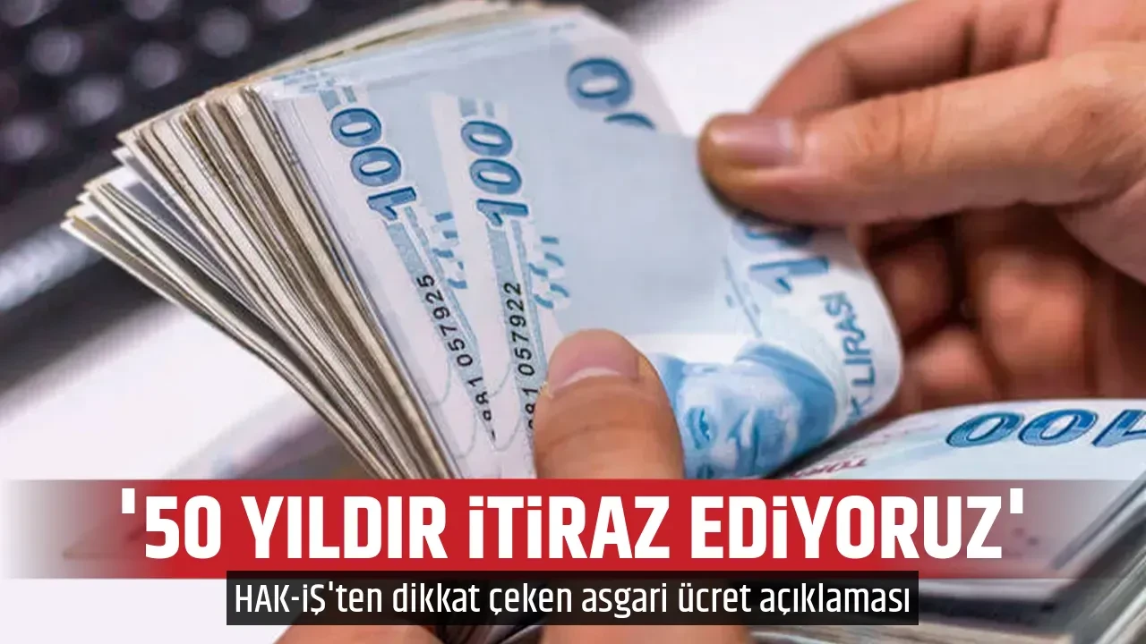 '50 YILDIR İTİRAZ EDİYORUZ'