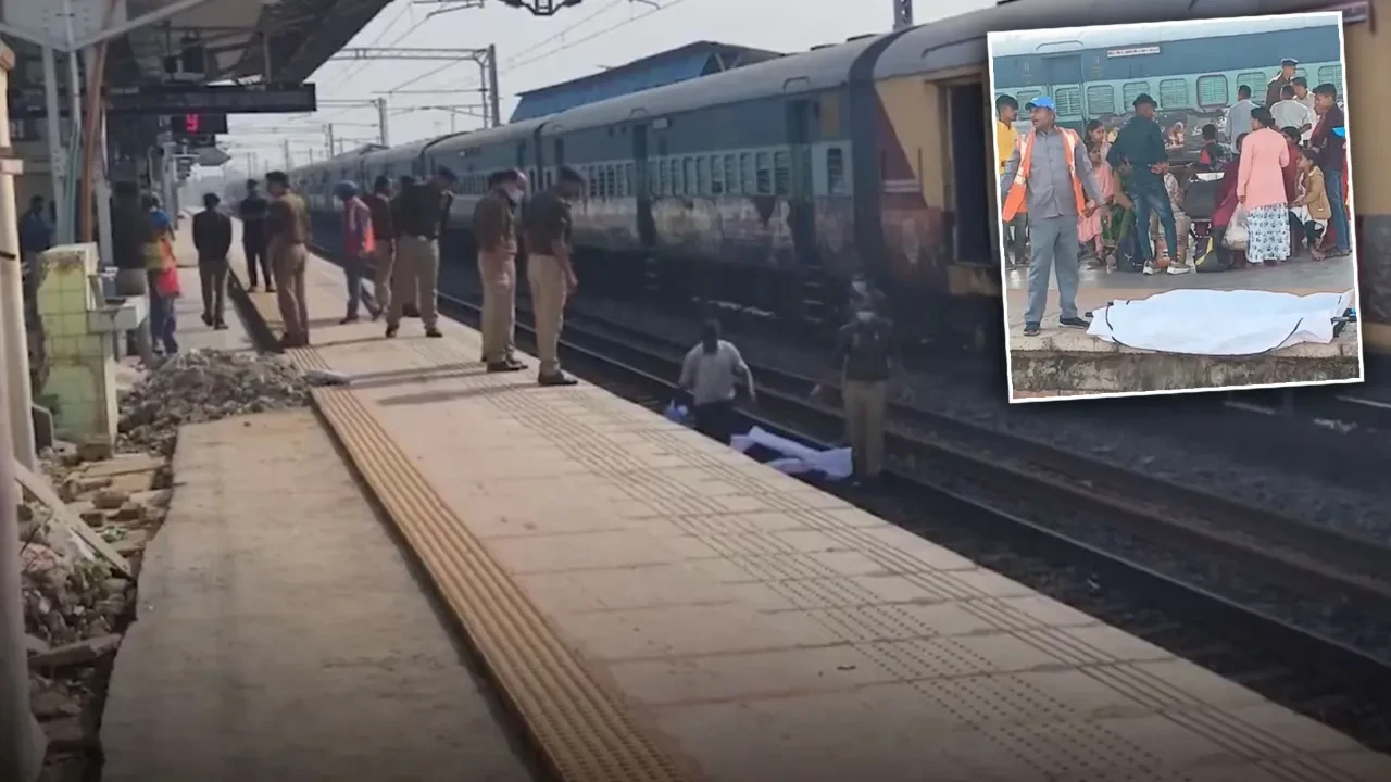 Hindistan'da dehşete düşüren kaza! Perona yaklaşan tren yolcuları biçti