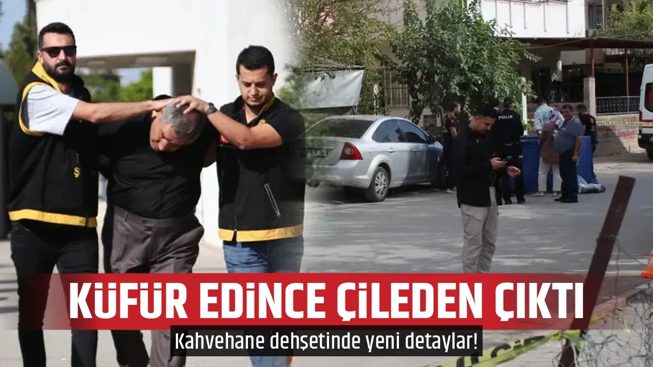 KÜFÜR EDİNCE ÇİLEDEN ÇIKTI