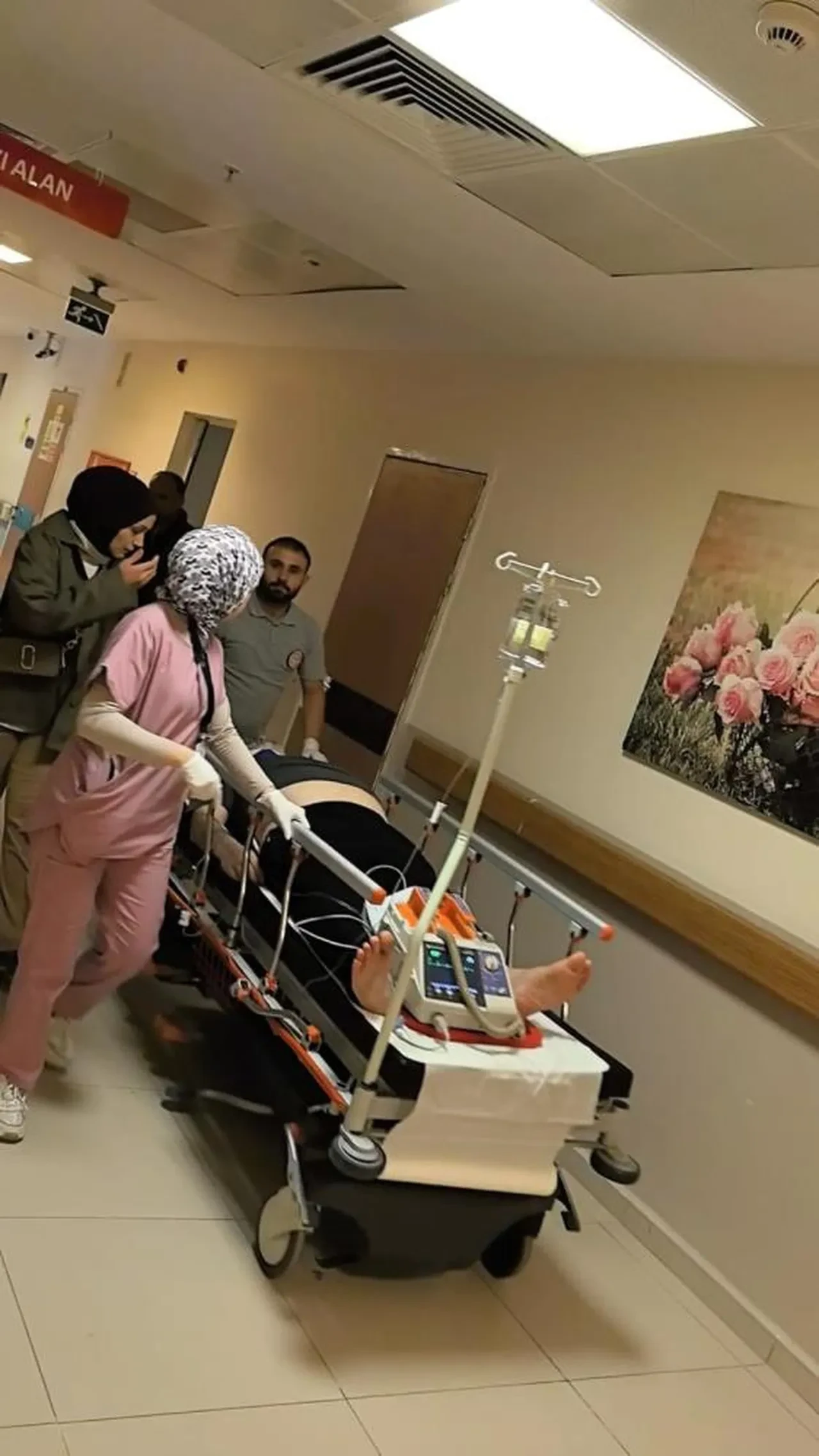 Kiraz ağacına çıkan adam 4 metreden yere çakıldı! Durumu ağır