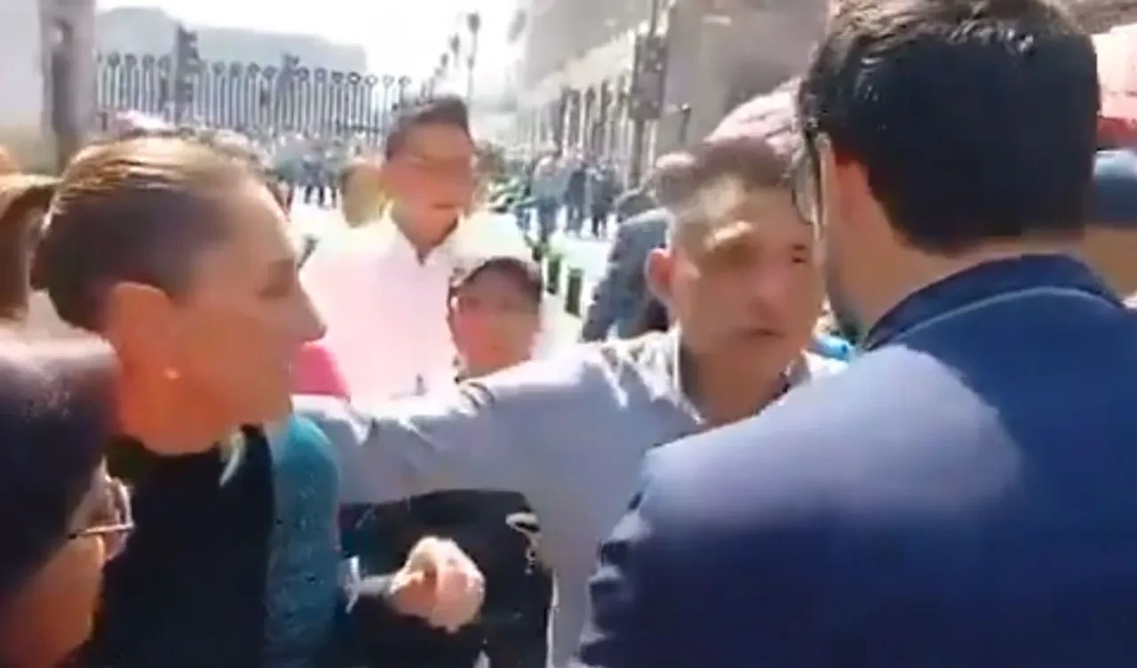 Meksika Devlet Başkanı Sheinbaum sokak ortasında tacize uğradı! O anlar kameralara yansıdı