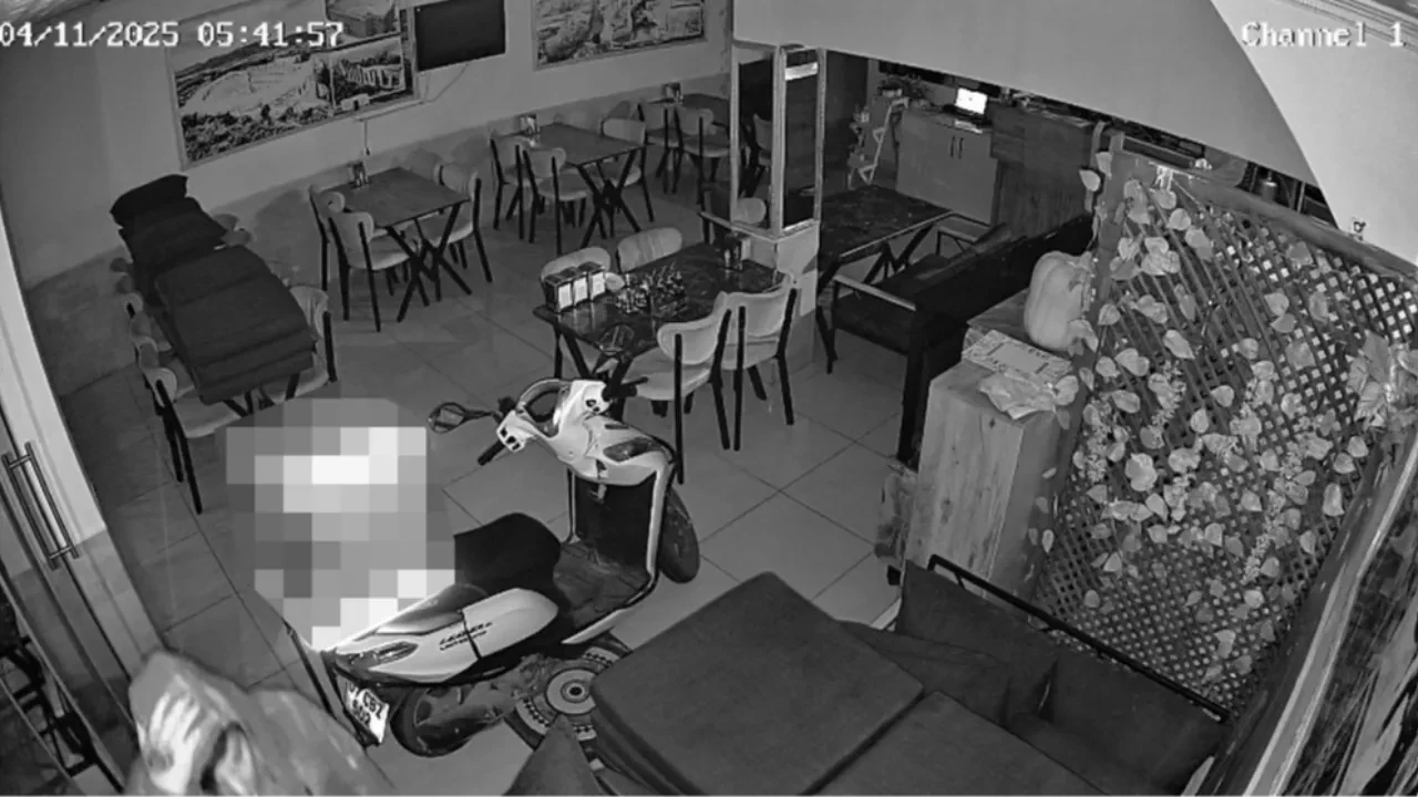 'Profesyonel hırsız' işletme sahibini şaşkına çevirdi