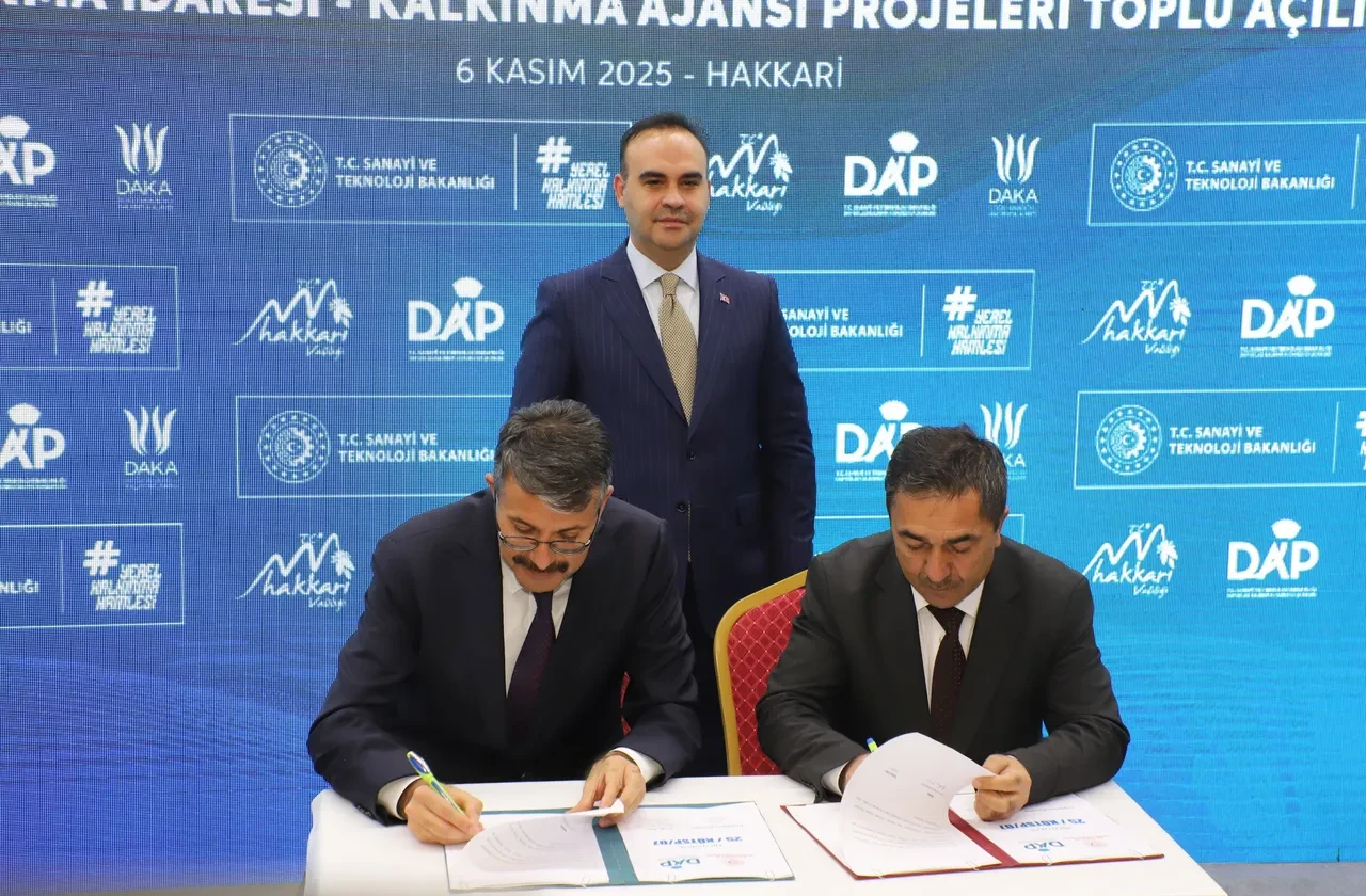 Bakan Kacır, Hakkari’de yatırım seferberliğini duyurdu: 240 milyon liralık projeler