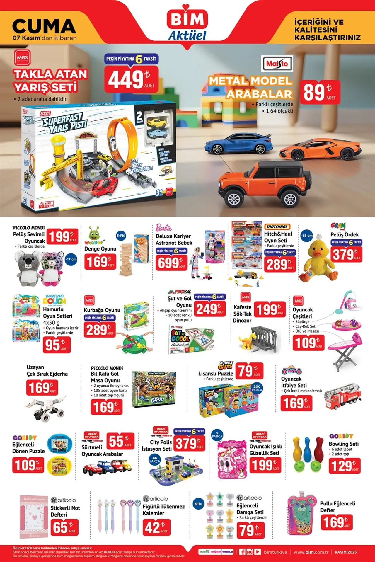 BİM aktüel 7 Kasım Cuma 2025 indirimli ürünler kataloğu paylaşıldı! Elektrikli düdüklü tencere, Çatal bıçak seti, Aksiyon kamerası raflarda