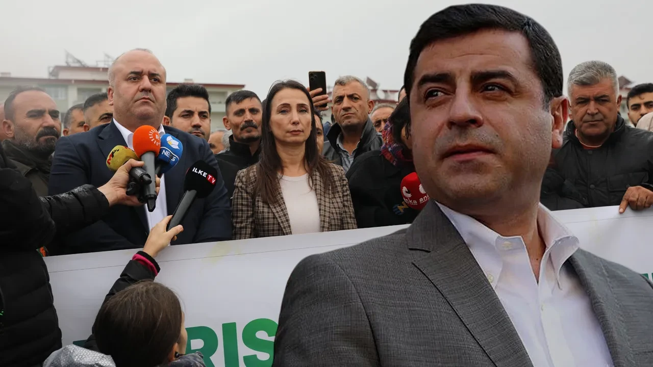 DEM Parti'den tahliyesi konuşulan Selahattin Demirtaş'a ziyaret! Tülay Hatimoğulları: Milletvekilleri İmralı'ya gitmeli
