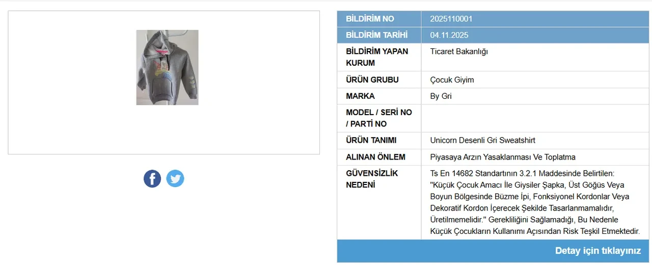 Evinizde varsa hemen imha edin! Bakanlık bu ürünü ifşa etti