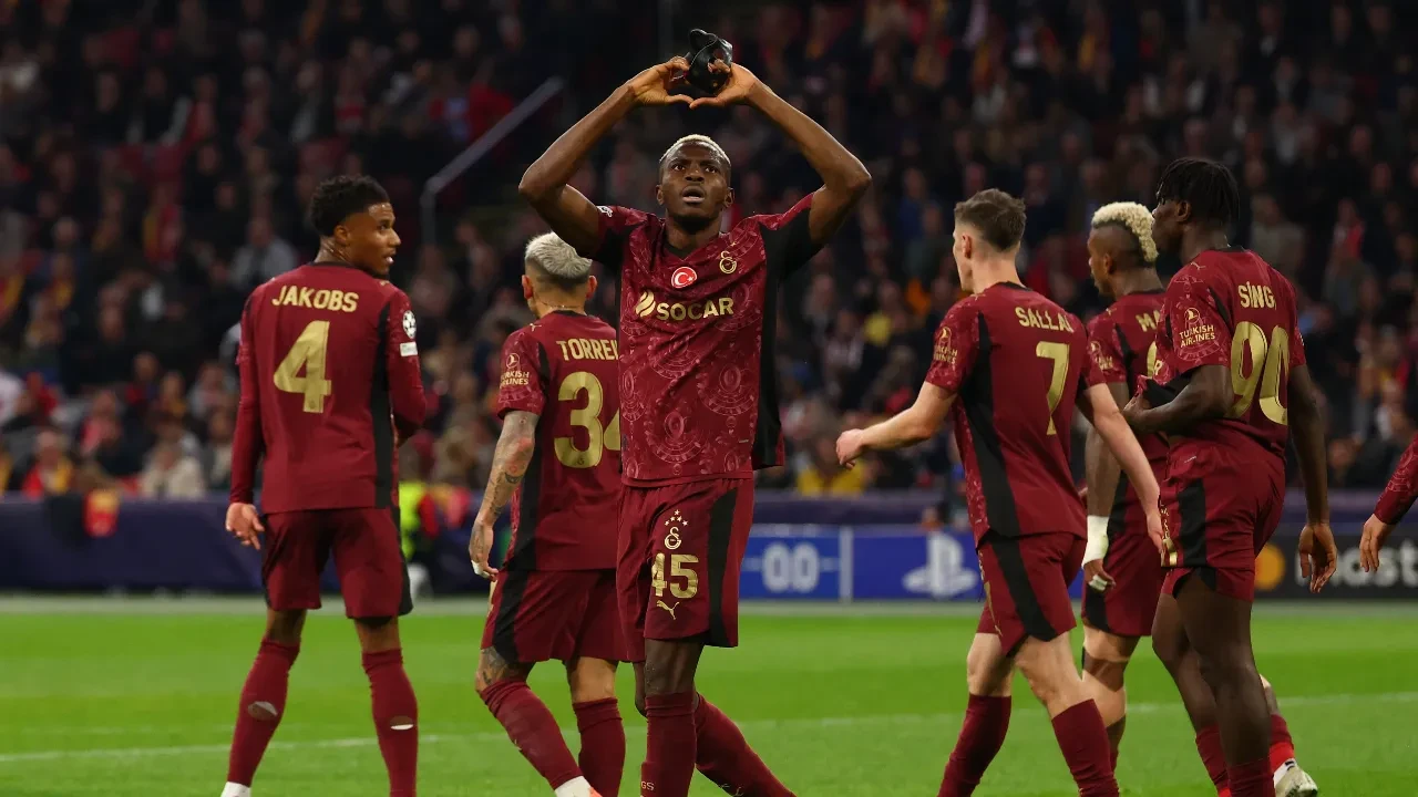 Galatasaray Ajax'ı deplasmanda devirdi: Şampiyonlar Ligi'nde üst üste zaferler!
