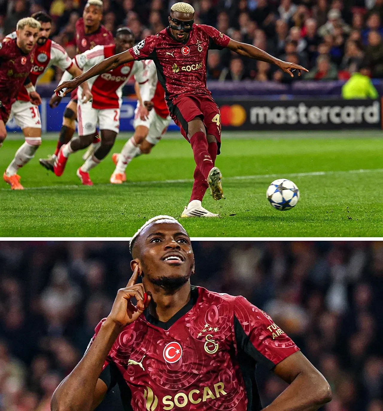 Galatasaray'da Victor Osimhen'den Ajax sözleri!