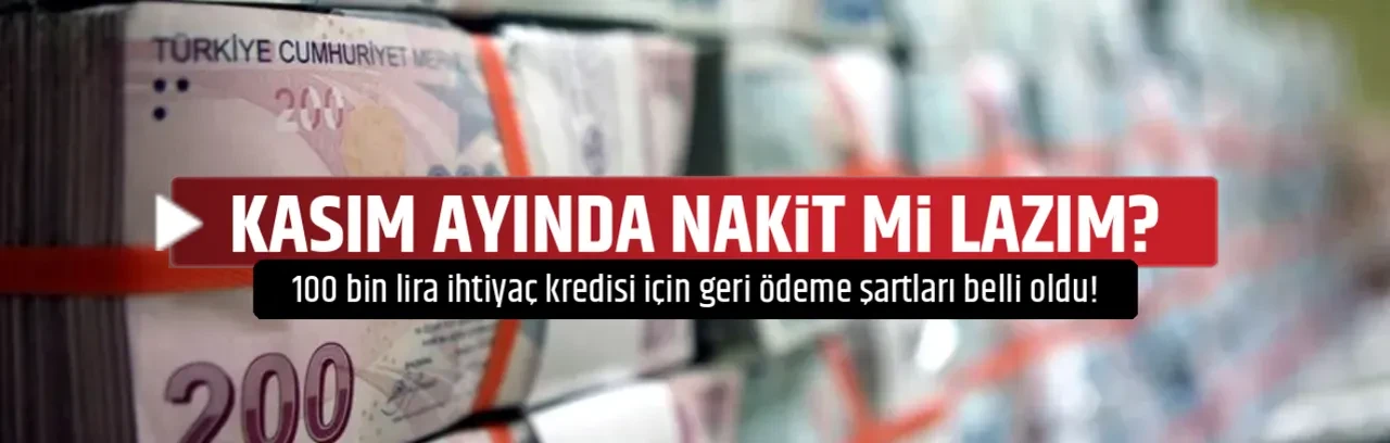 KASIM AYINDA NAKİT Mİ LAZIM?