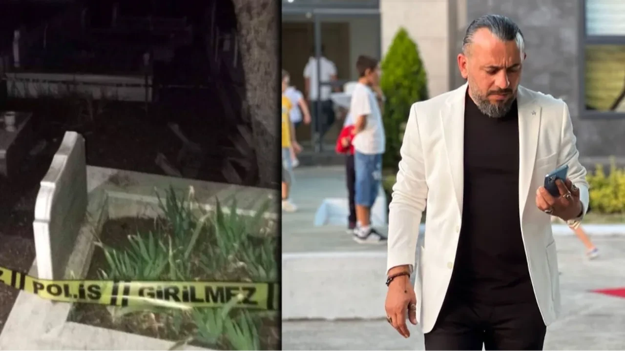 İş adamının korkunç ölümü! Babasını  mezarının yanında bulundu 