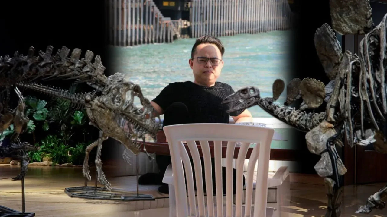 Kara para aklama davası kapsamında 15 milyon yıllık dinozor iskeletlerine el kondu