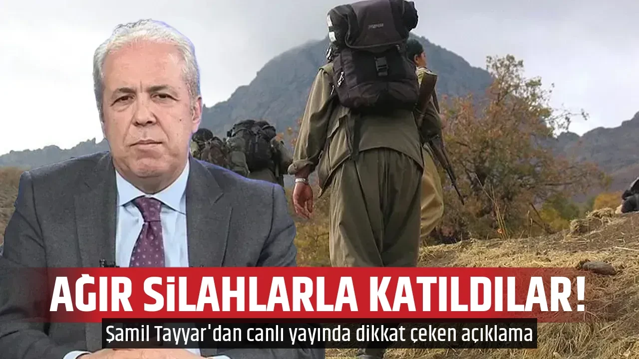 AĞIR SİLAHLARLA KATILDILAR!