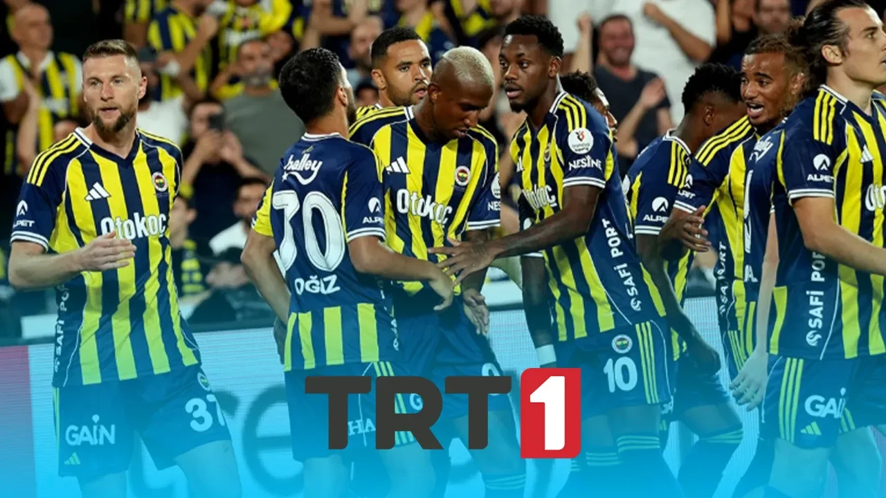 TRT 1 şifresiz Fenerbahçe maçı frekansı! Şifreli kanal uyarısı için maç frekans bilgileri