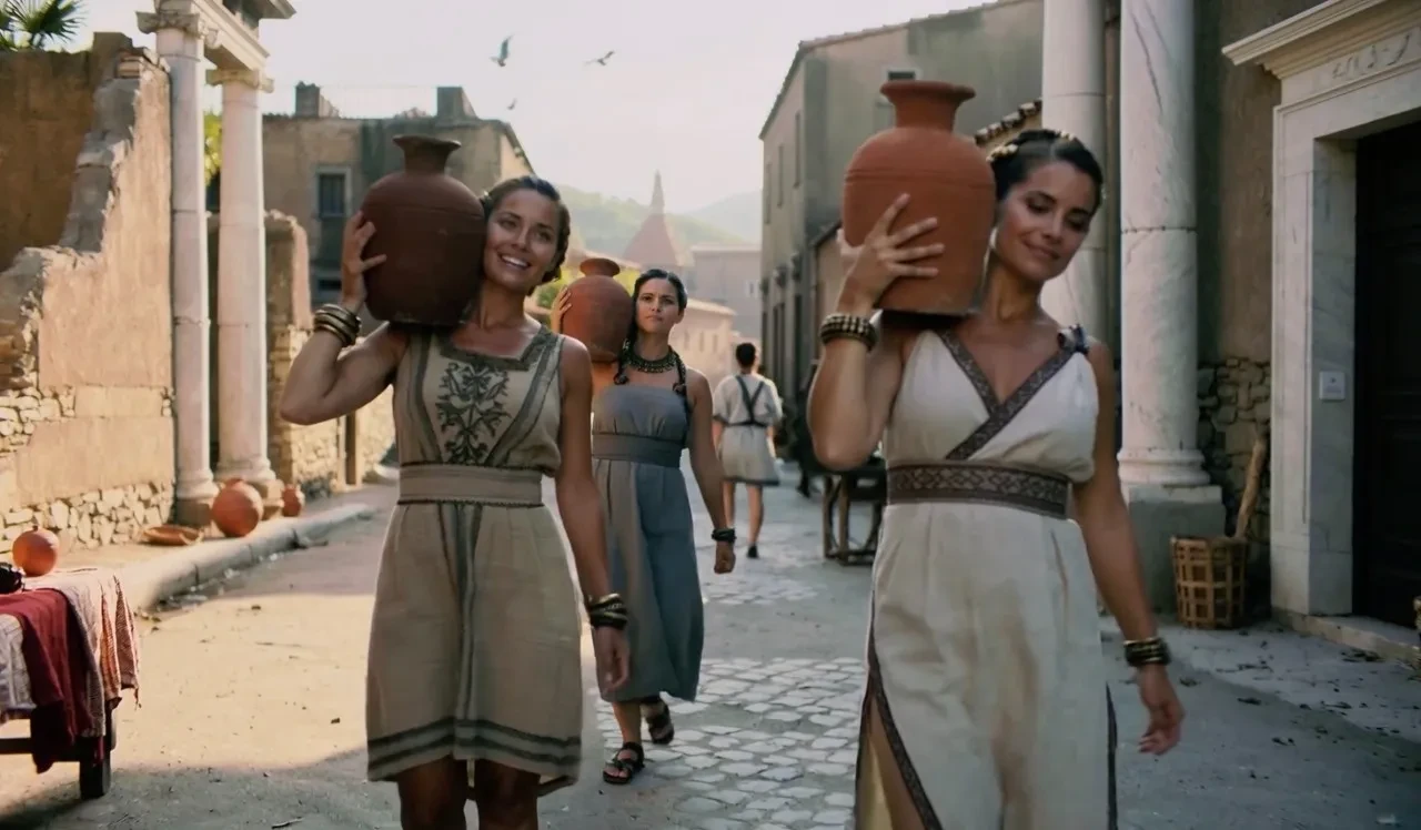 Yapay zeka 2 bin yıllık tarihi canlandırdı: Pompeiopolis'in görkemi ortaya çıktı