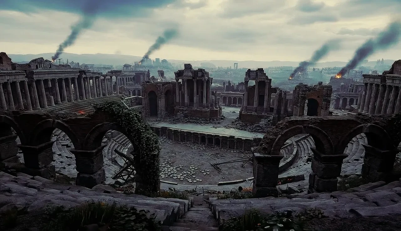 Yapay zeka 2 bin yıllık tarihi canlandırdı: Pompeiopolis'in görkemi ortaya çıktı