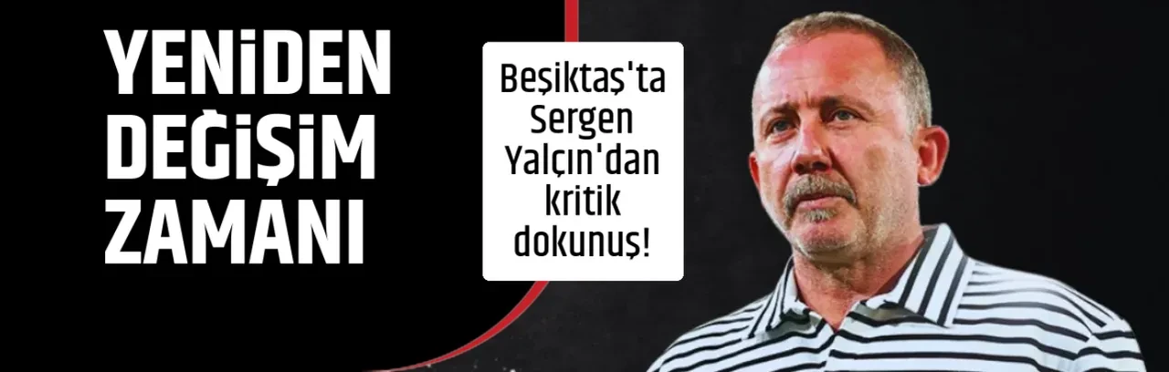 YENİDEN DEĞİŞİM ZAMANI