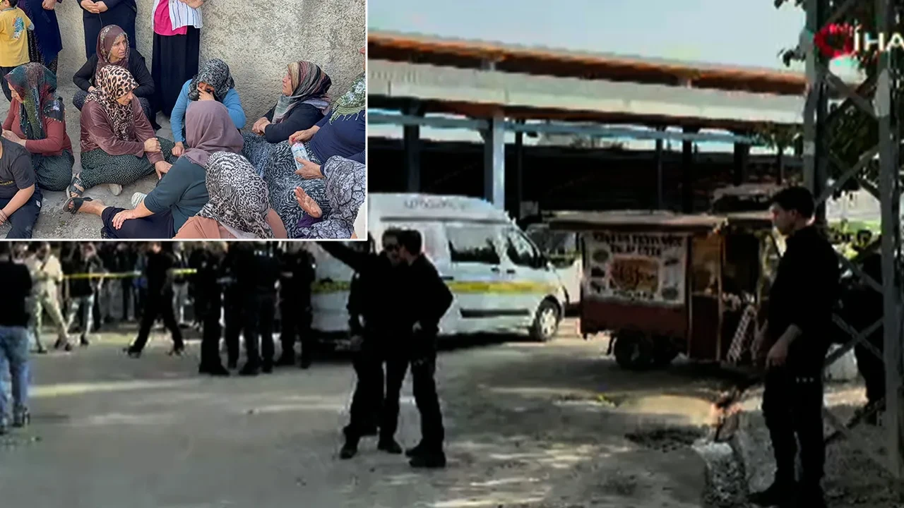Adana'da ortalık savaş alanına döndü, pazarı kana buladılar: 2 ölü, 5 yaralı