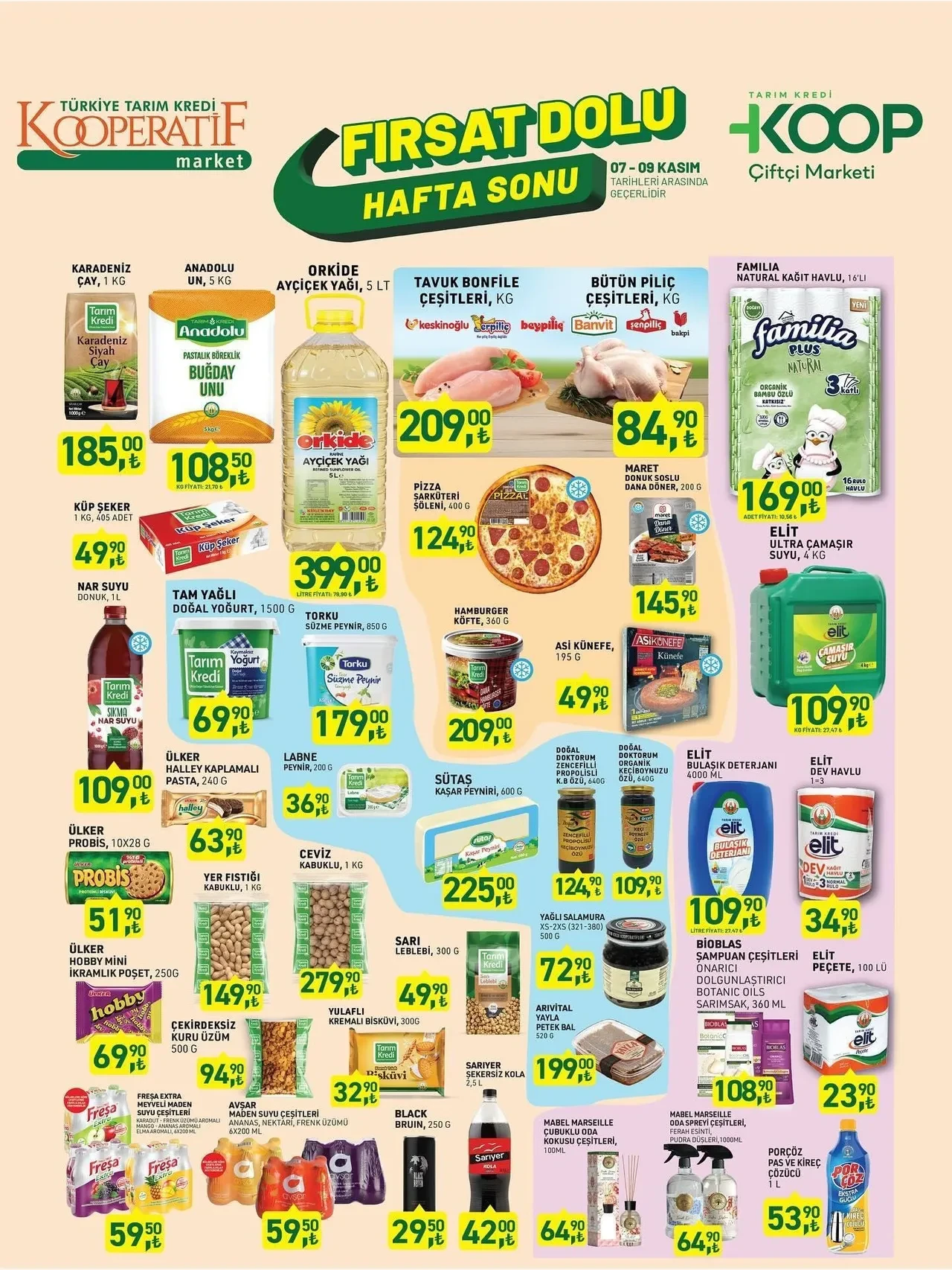 Tarım Kredi Kooperatifi Kasım kataloğu fırsatlarla geldi! İşte 5-22 Kasım Tarım Kredi indirimleri