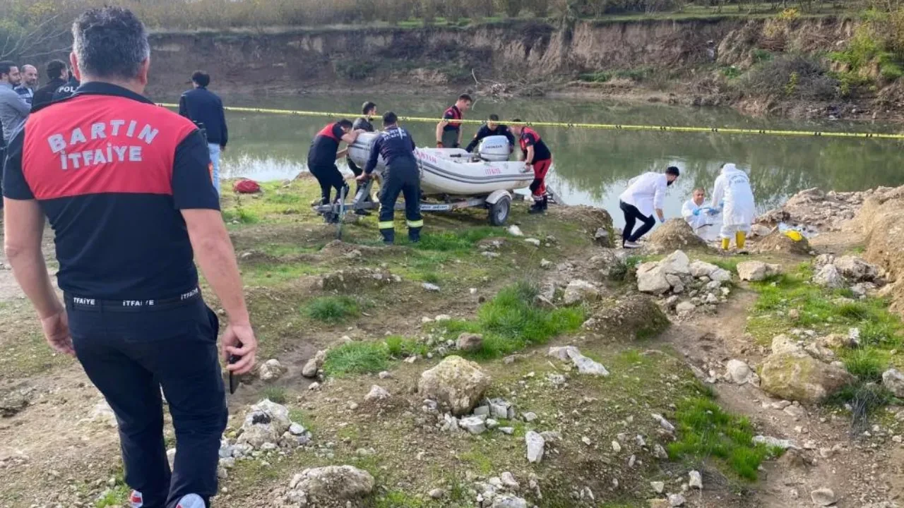 Bartın ırmağında ceset bulundu