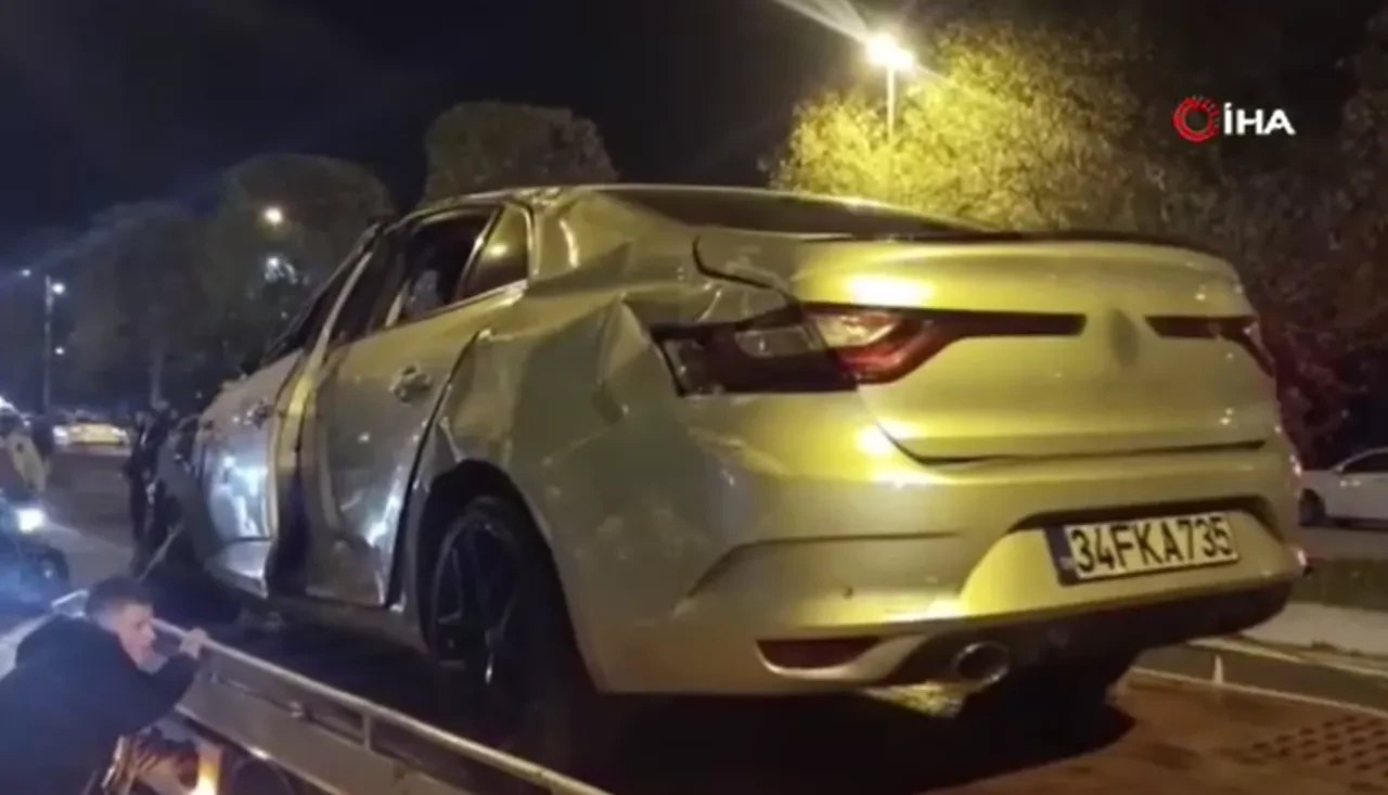 İstanbul Kartal'da zincirleme trafik kazası! Yaralılar var