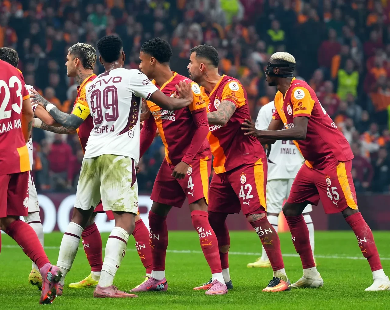 Kocaelispor Galatasaray maç kadrosu, muhtemel 11! Galatasaray'da 2 yıldız futbolcu yok