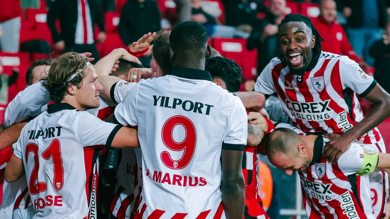Samsunspor kazanmaya devam ediyor: 23 puana ulaştılar!