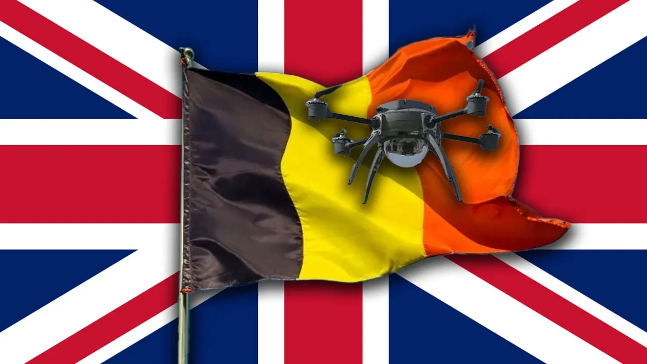 Şüpheli dron hareketliliği: İngiltere, Belçika'ya asker gönderiyor